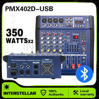 [COD] yamaha AUDIO MIXER PMX402D-USB มิกเซอร์ 4 ช่องมาพร้อมกับเครื่องขยายเสียงในตัวเครื่องขยายเสียง USB เครื่องขยายเสียงการแสดงบนเวที KTV ร้องเพลงสด (มีการรับประกัน)