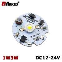 DC12-24V LED PCB Heatsink Installed 1W 3W Hihg Power Chip COB Doide Warm Cool White Red Green Blue Yellow 660 440 UV Grow Lamps