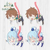 EARLFAMILY Tentacle Binding Satou Kazuma สติกเกอร์รถอะนิเมะ God S Blessing บนโลกมหัศจรรย์นี้ JDM Window Trunk หมวกกันน็อก Decal