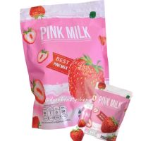 Pink Milk Nine นมชมพู Pink Milk ราคา 1 ห่อ/25 ซอง