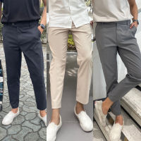 (Paul)กางเกงขายาว Perfect Fit เนื้อผ้ายืดหยุ่นกระชับทรงเข้ารูปเสริมบุคลิกPerfect pants with adjustable waist