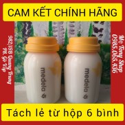 Chính Hãng 100% Combo 2 Bình Trữ Sữa Medela Kèm Nắp Tách Lẻ 2 Từ Hộp 6 Bình