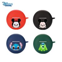 Cartoon Disney Earphone Case Cover For OPPO Enco Air2i Silicone Blutooth Earbuds Charging Box Protective Shell With Hook Wireless Earbud Cases