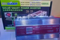 อินเวอร์เตอร์ 12v/24v 1000w(เขียว) Inverter Modified Sine Wave อินเวอร์เตอร์(มีหน้าจอบอกสถานะ) ตัวแปลงไฟ 12v,24v เป็น 220v