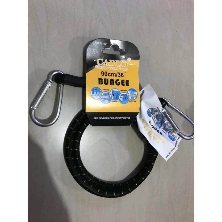 ♤Heavy duty Bungee cord with clips(90cm36)⊿ Lazada PH
