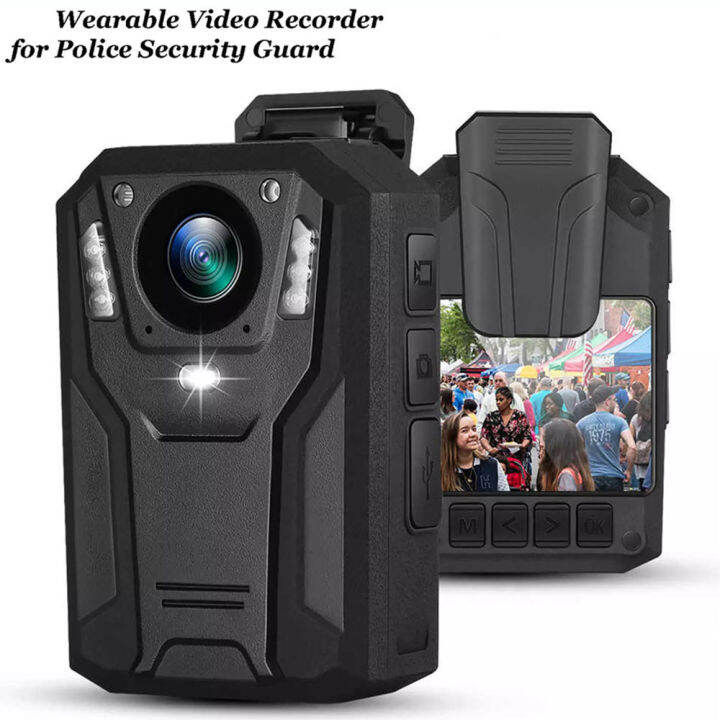 P100 Police Body Worn Camera Night Vision 140 Degree Wide Angle | Lazada PH