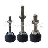 10/6/4Pcs Nylon Adjustable Fixed Foot Dia 40Mm Level Swivel Adjustment Lathe Leg Thread Type M8/M10/M12 Furniture Legs