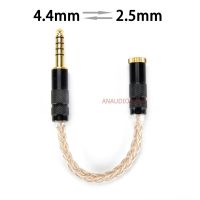 4.4mm To 2.5mm Balanced Cable Adapter OCC For SONY NW-WM1Z WM1A Player Headphone 4.4mm Male To 2.5mm Female SONY Balanced Cable