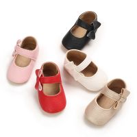 【hot】！ Baby Leather Moccasins Shoes Soft Non-slip Footwear Crib