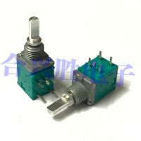 1 Piece EC09 Small Horizontal 360 Degree Rotation Encoder Key Switch 20 Positioning Pulse Digital Potentiometer Half Shaft 15MM