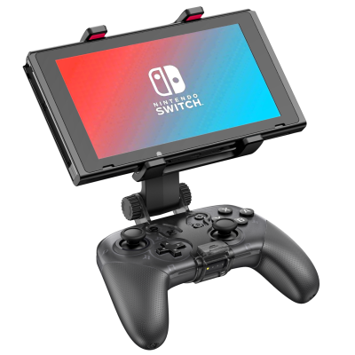ใหม่ Switch Pro Controller Mount,คลิปควบคุมสวิตช์ปรับได้เข้ากันได้กับ Nintendo Switch/oled/lite,Switch Pro Controller Clip Clamp Holder Mount