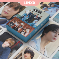 LINXX ชุดสมุดภาพโปสการ์ดการ์ด Lomo อัลบั้มรูปรูปกีตาร์ซีรีส์55ชิ้น RIIZE Get A Guitar