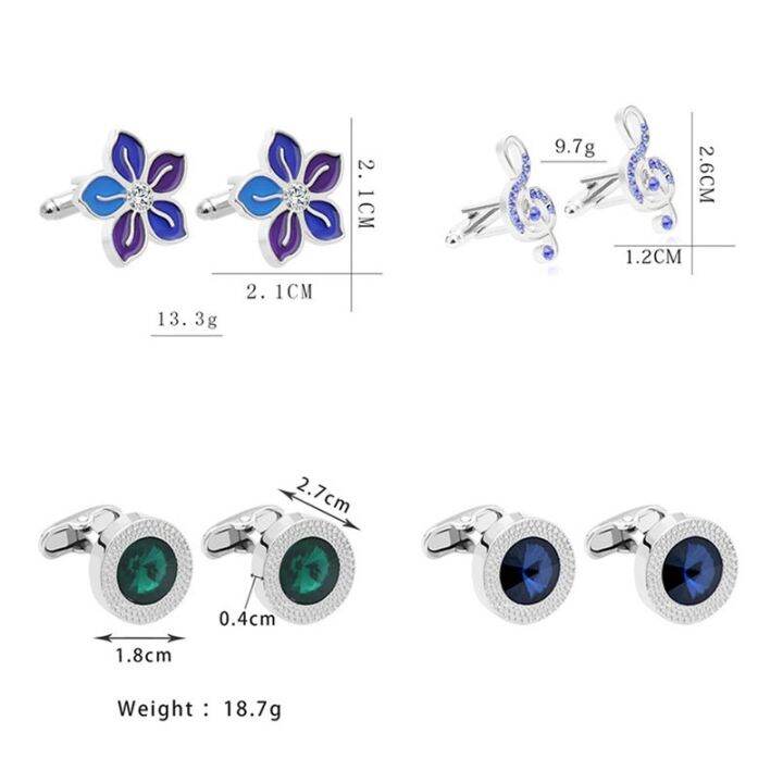 simple-luxury-colorful-drusy-stone-cufflinks-for-men-women-round-rhinestone-cuff-links-novelty-shirt-sleeve-buttons-accessories