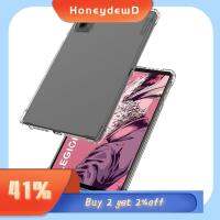 HONEYDEWD นุ่มนุ่มๆ เคสแท็บเล็ต ทีพียู กันกระแทกและกันกระแทก ฝาหลัง ทนทานต่อการใช้งาน โปร่งใสโปร่งใส เคสป้องกันรอย สำหรับ Lenovo Legion Y700 2ND GEN 2023 TB-320FC