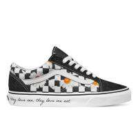 VANS LOVE ME / LOVE ME NOT CLASSIC OLD SKOOL DAISY TRUE WHITE