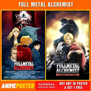 Fullmetal Alchemist Brotherhood Characters Movies Silk Poster