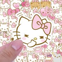 10/20/40ชิ้นสติกเกอร์อะนิเมะ Hello Kitty น่ารักเด็กผู้หญิงกราฟฟิตีกระเป๋าเคสโทรศัพท์แล็ปท็อปสติกเกอร์น่ารักกันน้ำสติกเกอร์ของเล่นเด็ก