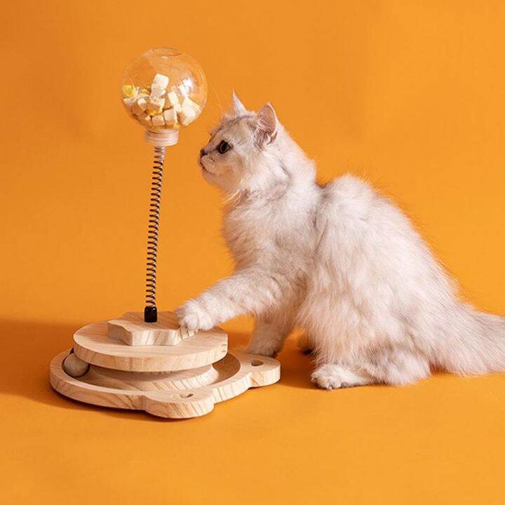 Cat Toy Dispenser Interactive Game Your Cat Feeder Ball Interactive and Weight Loss Suction Cup