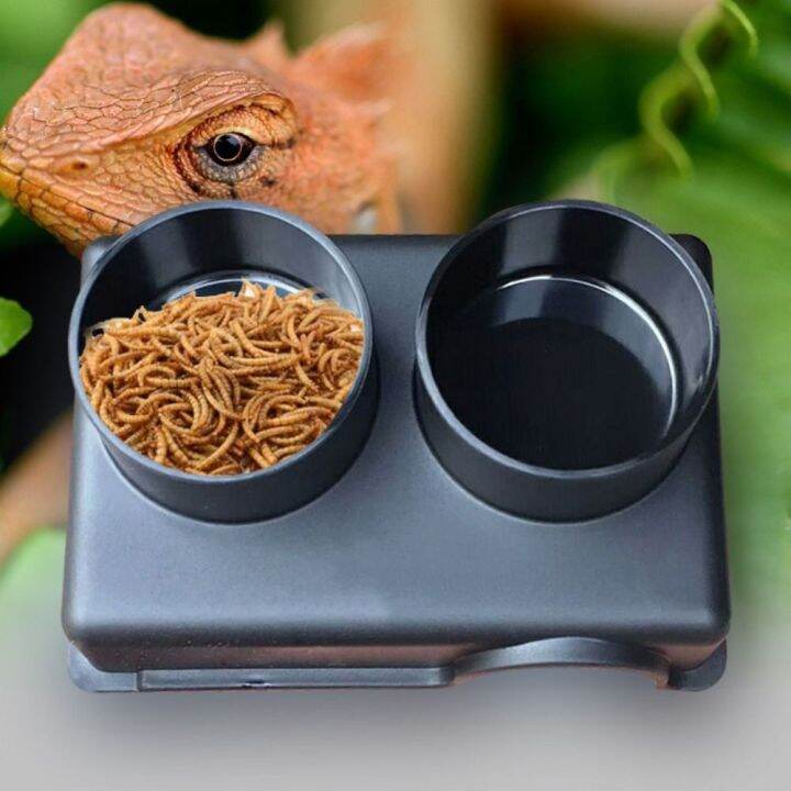 ZHILINGZHU Black Reptile Hide Box S/M/L Plastic Reptile Caves Reptile
