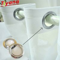 Wholesal Eyelet Curtain Rings Curtain Grommet Top Silvery Metal Ring Header Curtain Accessories Be Assembled With A Press xVT