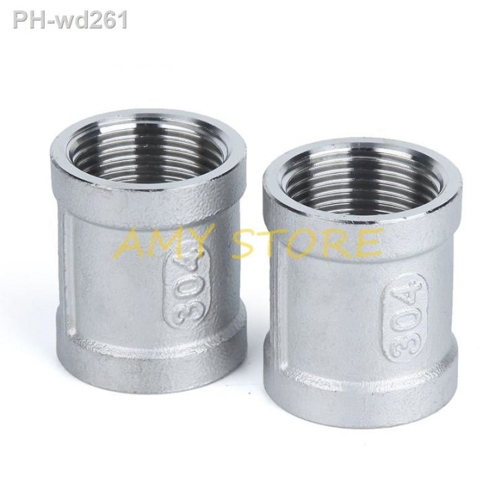 1pc-304-stainless-steel-female-bspp-threaded-pipe-fittings-straight-connector-nipple-1-4-quot-3-8-quot-1-2-quot-3-4-quot-1-quot-1-1-4-quot-1-1-2-quot-2-quot