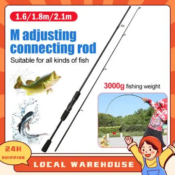 🇲🇾Stock】Ultralight Lure Fishing Rod 1.6M/1.8M/2.1M Batang