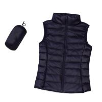 2022 Autumn Winter White Duck Down Vest Women Slim Fit Sleeveless Womens Down Jacket Lightweight Thin Waistcoat Women M - 4XL