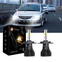 หลอดไฟหน้า Led สีขาวสําหรับ Honda City Sel 4Thgen Year 2003-2008 รับประกัน 12 เดือน