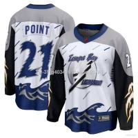 ✹ g40349011chao 037A Qy NHL Tampa Bay Lightning Point Jersey Hockey Tshirts เสื้อแขนยาวแฟนกีฬาท็อปส์พลัสไซซ์รุ่นพิเศษ