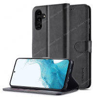LC.IMEEKE สำหรับ Samsung Galaxy A72 A80 A02 M02 A21 A21s A34 A54 5G A9 A7 2018หนัง PU แฟชั่นโทรศัพท์กรณีบัตรสล็อตกระเป๋าสตางค์กับเคสโทรศัพท์หนังฝาครอบ Cellpphone Casing【Ready สต็อก &amp; Fast Delivery 】