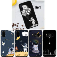 7VZ Astronaut Space Moon อ่อนนุ่ม High Quality ซิลิโคน TPU Phone เคสโทรศัพท์ ปก หรับ Samsung Galaxy A10 A10S A9 A8 A7 A6 A5 J8 J7 J730 J6 J4 J2 Prime Plus Core Pro