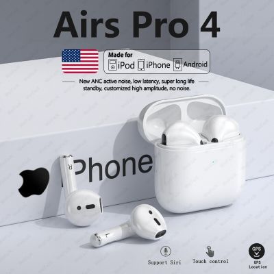 （Orange home earphone cover）หูฟัง Air4มือโปรของแท้ TWS หูฟังบลูทูธเล่นเกมหูฟังป้องกันเสียงขนาดเล็กหูฟัง Xiaomi iPhone โฟนบลูทูธ