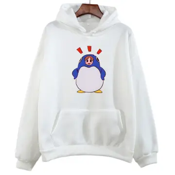 S,M,L Novelty Fashion Cartoon Cute Penguin Fleece Sweatshirt Tracksuits  Women gardigan hoodies Girl Winter cute Hooded Jacket - AliExpress