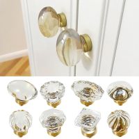 【hot】 1PC Glass Knobs Cabinet Handles Wardrobe Cupboard Drawer Dresser Door Knob Pull Hardware