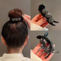 [COD] Dongdaemun Broken Hair Clip Ponytail Meatball Plate Fashion Accessories