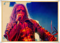 Vintage Retro Rob Zombie Rock Band กีตาร์เพลง Matte กระดาษคราฟท์โปสเตอร์สติ๊กเกอร์ติดผนัง Home Decora Part 2 30*21ซม.