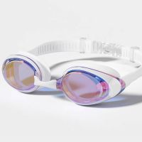 Gao Qingfang fog waterproof matt transparent myopic degree adult children swimming eye protector racing goggles -yj230525