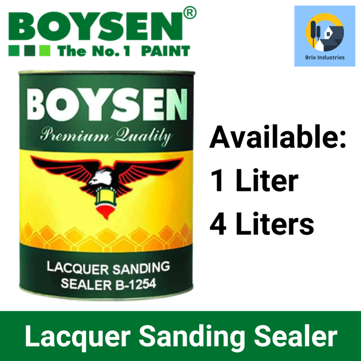 Boysen Lacquer Sanding Sealer Liter or Gallon B1254 Nitrocellulose