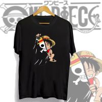 【New】One Piece - เสื้อยืดแขนสั้นพิมพ์ลายการ์ตูน Mikey Draken แฟชั่น Unisex