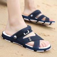 Japan muji MUJI slippers mens summer outdoor wear beach mens sandals 2023 new sports and leisure MUJI slippers