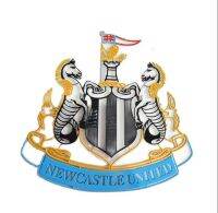 Newcastle United สโมสรฟุตบอลนิวคาสเซิล ยูไนเต็ด วัสดุทำจากเหล็กตัดเลเซอร์ ขนาด 30 cm เหล็กหนา 2.5 มิล ทำสีเหมือนจริง พ่นสี 2K ทนทุกสภาวะ