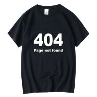 Xinyi Mens Tshirt 100 Cotton Funny Tshirt 404 Design Print Loose Cool T Shirt For Men Tshirt Male Tees Gildan