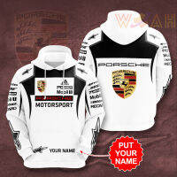 Por-sche Motorsport 3d hoodie