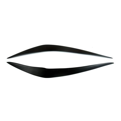 Resin Front Headlight Cover Parts Kit Eyelid Eyebrow Trim for BMW 1-Series F20 116I 118I M135I