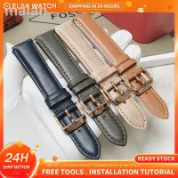 ♨FOSSIL สายรัดนาฬิกาข้อมือหนังแท้18มม.,นาฬิกา ME3109 ME3069 ME3086รุ่นที่เข้าคู่กัน