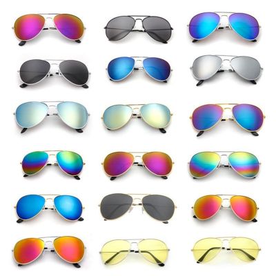 Sunglasses Adult Metal Frame UV400 Sunscreen Universal