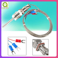 【ลดล้างสต๊อก】RTD PT100 อุณหภูมิ SENSOR 1/2 Temperature Temperature Transducer Sensor เธรด NPT 2 เมตร