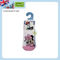 (พร้อมส่ง 2-3Y) ของแท้จากUK ถุงเท้าเด็ก แพ็ค 4คู่ minnie ถุงเท้าดิสนีย์ ถุงเท้าเด็กการ์ตูน kid sock ถุงเท้าเด็กโต ถุงเท้าเด็กน่ารัก jrqkidstore