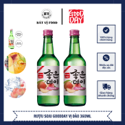 Soju GOODDAY Hàn Quốc Vị Đào 360ml