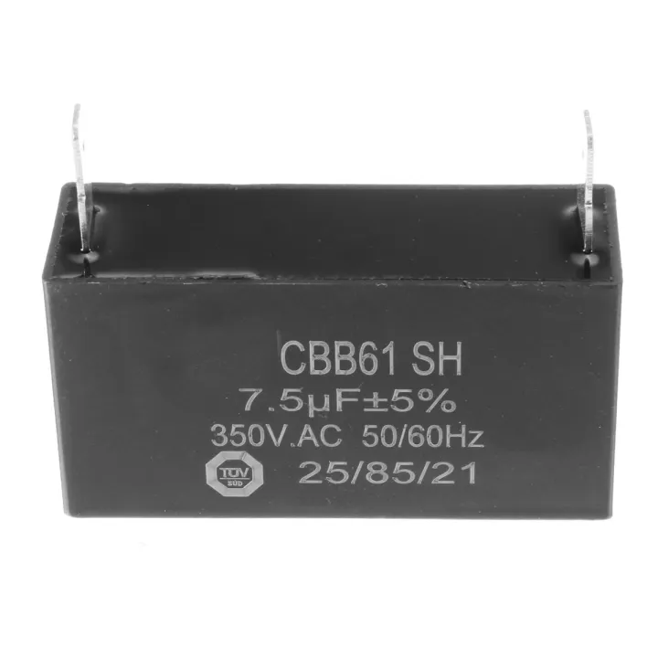350V CBB61 Generator Capacitor AVR 7.5uF For Brushless Gas & Diesel